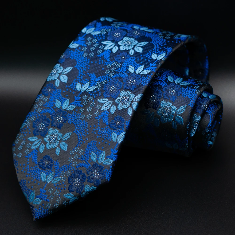 EASTEPIC 8 cm neue modische lila Blumenkrawatte für Herren, Freizeitkleidung, elegantes Accessoire, hochwertige Krawatte, Hochzeit, Party, Blumenblatt – Detail 4