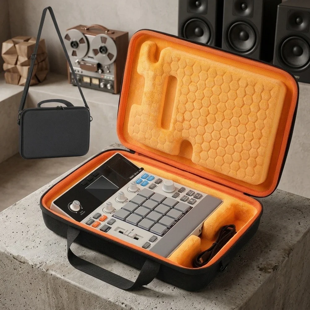 Portable Storage Organizer For Professional For MPC Sample Standalone Portable Sampler EVA Hard Shell Carrying Case With Strap