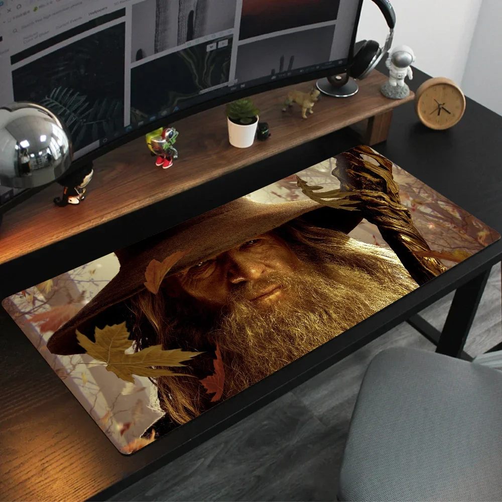 The L-Lord Of The R-Rings Mousepad Mouse Mat Desk Mat With Pad Gaming Accessories Prime Gaming XXL Keyboard Pad Padding Mat