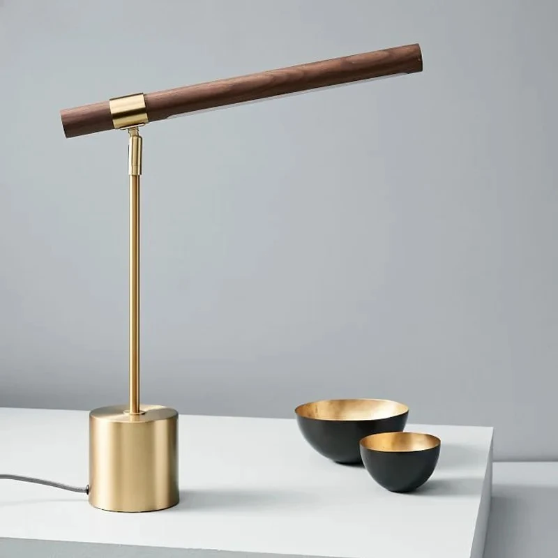 Modern Minimalist Linear Wood LED Floor Lamp Replica Lamp Designer Led Living Room Decoration Bedside Vertical Loft Floor Light