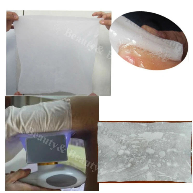 Bantalan selulit Gel Film antibeku, Anti beku, untuk krioterapi, sedot lemak, pendingin Cryo Lipo, penurun berat badan