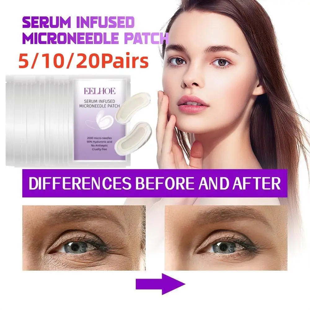 

20/10/5pairs Hyaluronic Acid Eye Patches Mask For Anti Wrinkle Aging Dark Circles Moisturizing Under Eye Gel Pads Skin Care