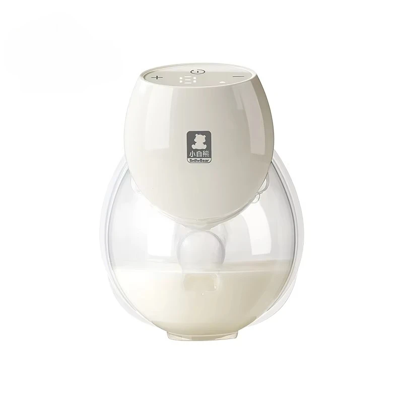 2025 رائجة البيع مضخة الثدي الكهربائية المحمولة يمكن ارتداؤها حر اليدين الرضاعة الطبيعية السيليكون PPSU سيليكون