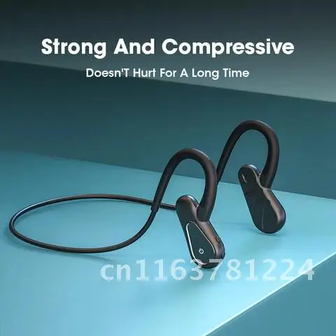 

Wirelss Earphone Bluetooth Headphones For Sports Ear-hook Running Headset Built-in 16G RAM Memory Card Driving Wireless Headset