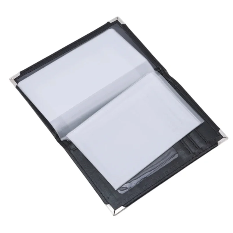 남여 공용 레트로 PU 가죽 자동차 운전 면허증 커버 신용 카드 홀더 러시아 스타일 자동차 운전 문서 지갑 보호 케이스 ​