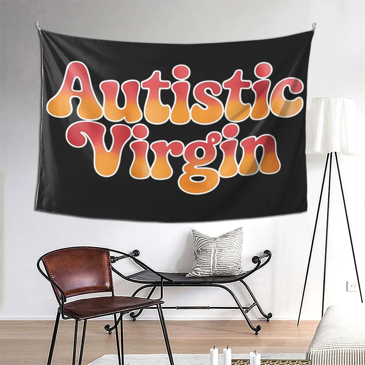 

Аутизм Дева Забавный Месяц Осведомленности Аутизма Взрослые Гобелен Настенный Эстетический Домашний Декор Гобелены Гостиная