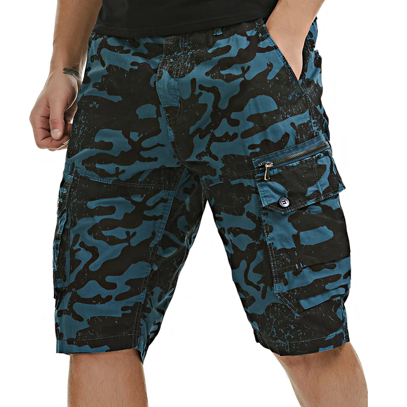 

Tooling Camouflage Shorts Large Size Loose Multi-pocket Men's Cargo Shorts