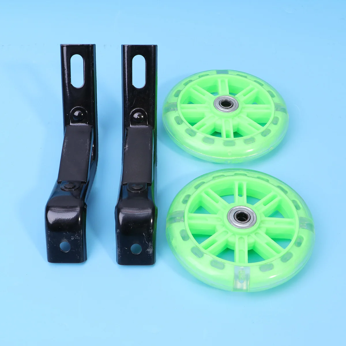 

2 PCS Riding Child Bicycle Accessories Wheels Training Kids Bike Flashing Auxiliary