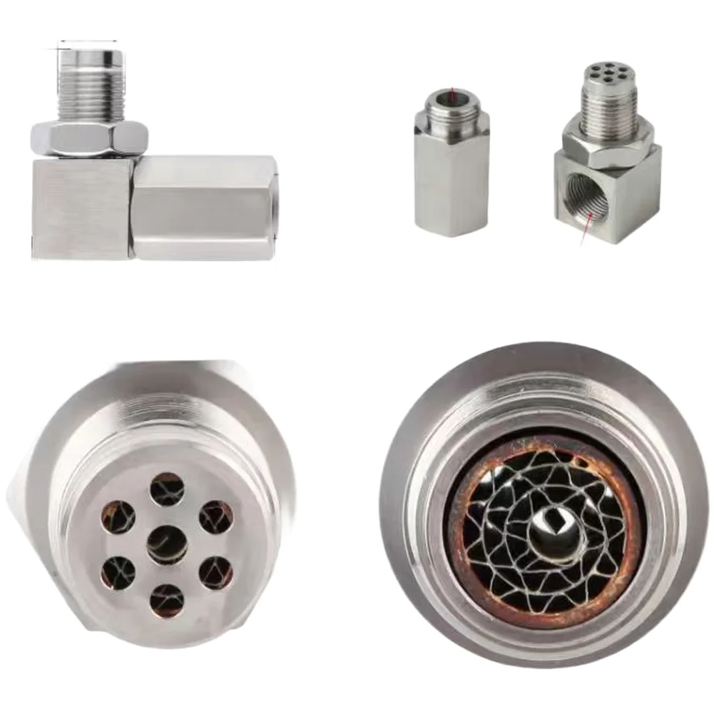 18MMx1.5 90 Degree Sensor Extension Adapter Fitting M18x1.5 Thread Auto Screw Connector For Car Engine Diagnostic Tool Accessory