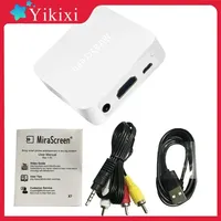 Mirascreen X7 TV Stick Video Streamer Phone Car Auto Media Share Wireless Wifi Display Dongle Screen Mirror AV HDMI-compatible