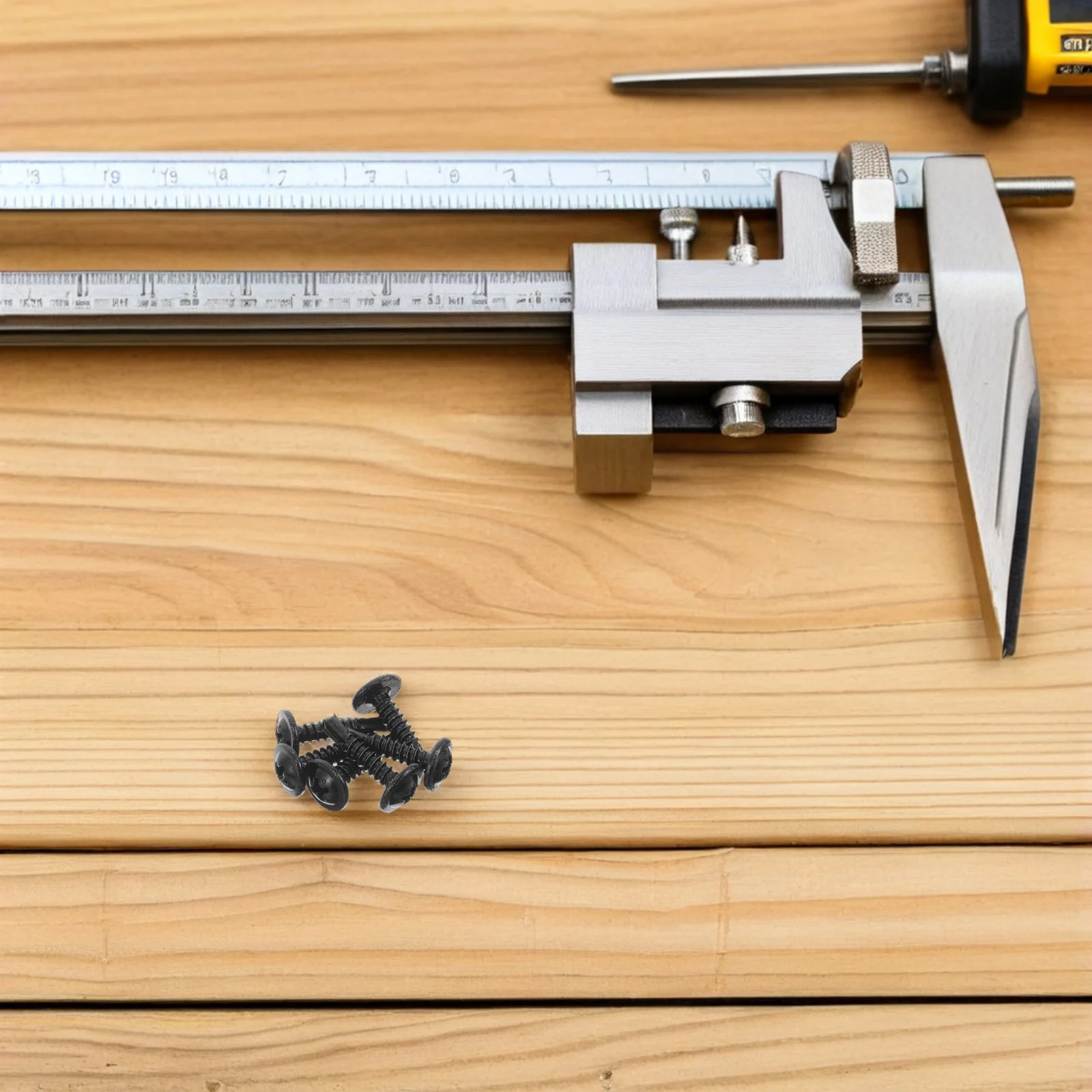 

460pcs Self-Drilling Screws Flat Head Carbon Steel Fasteners For Heavy Duty Furniture Connections Black Quenching