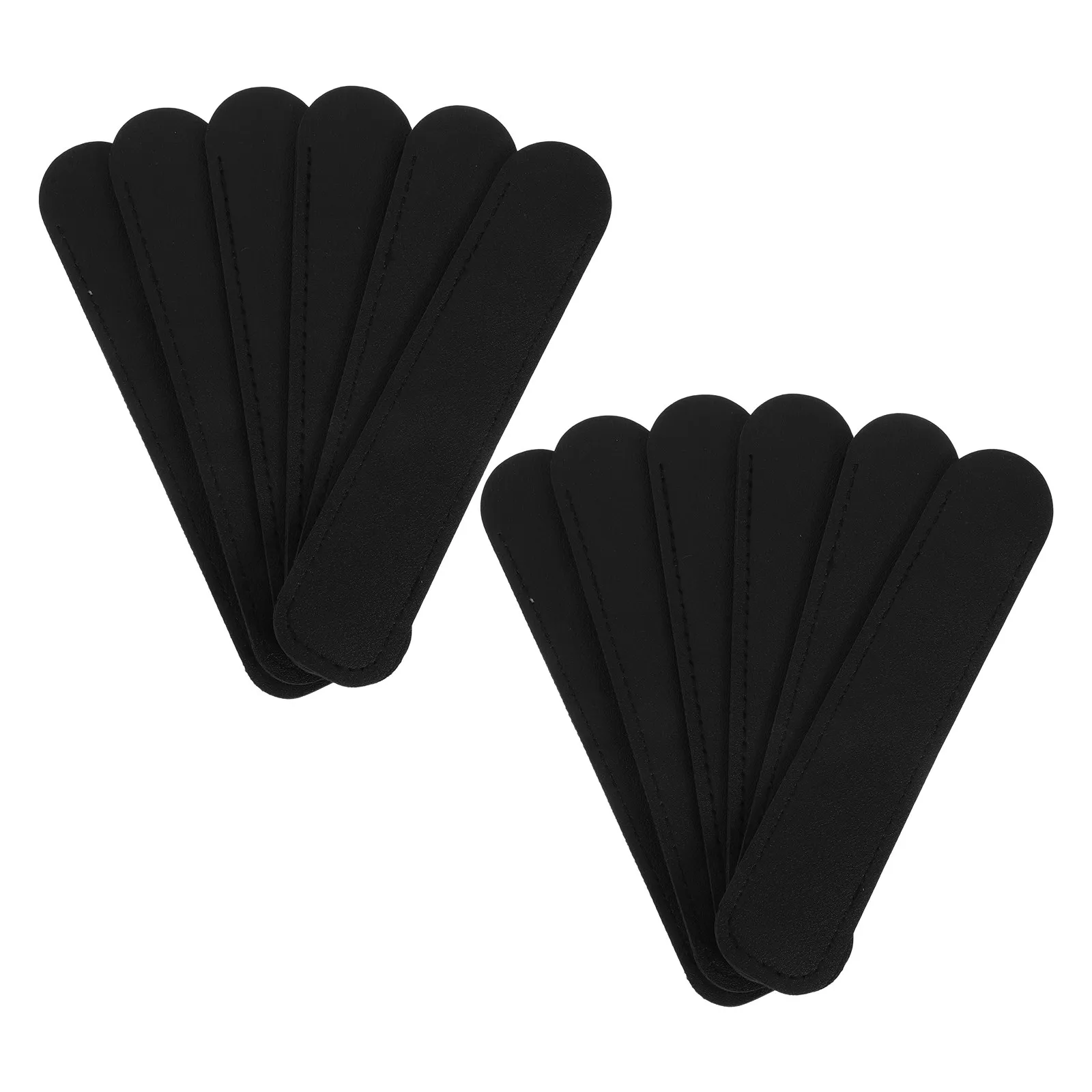 

12Pcs PU Soft Pen Sleeve Vintage Elegant Single Pen Case for Fountain Ballpoint Pencil Protective Storage Travel School Office