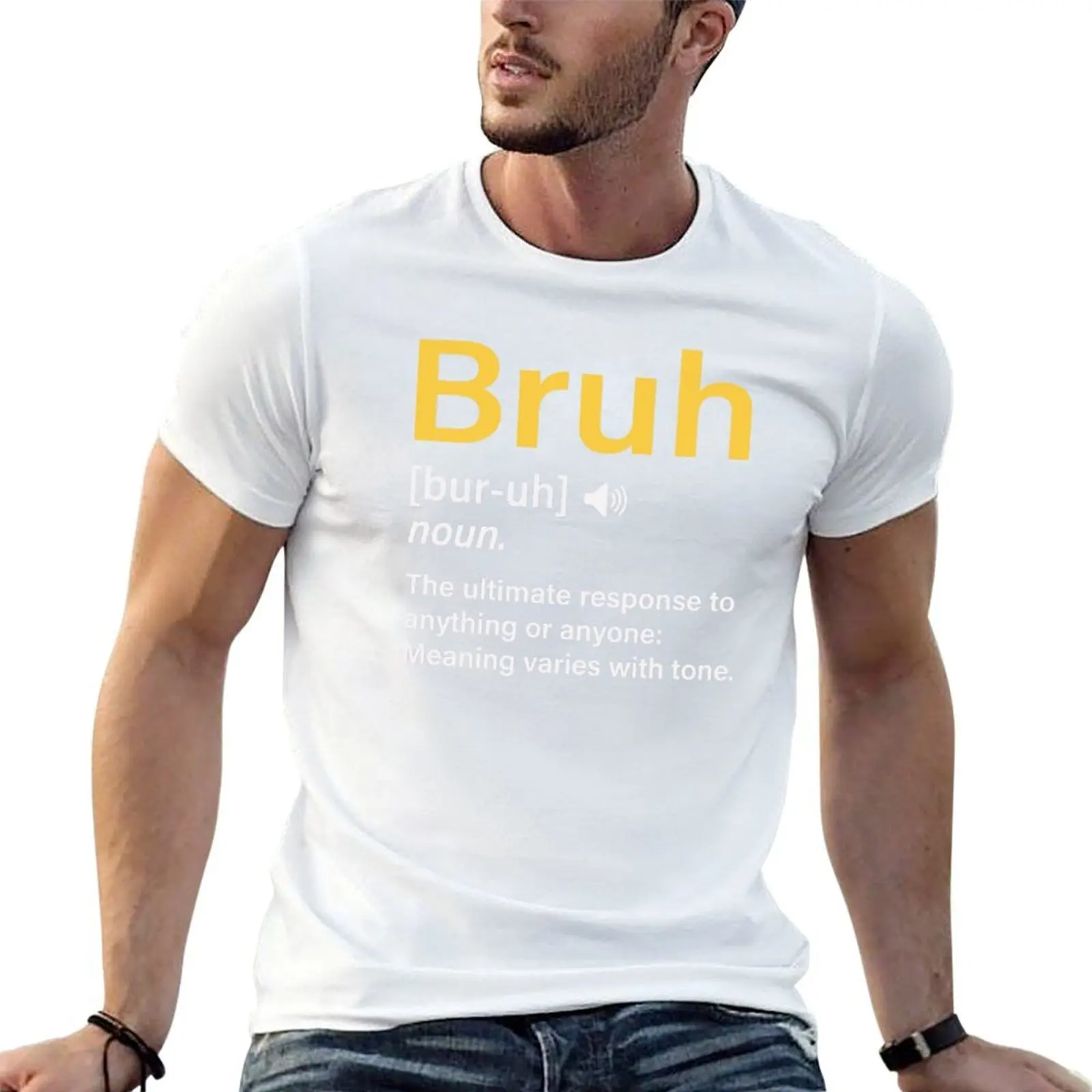

Bruh Definition Shirt, Funny Bruh Tee, Funny Definition , Teen Boy Gift, Sarcastic Quotes , Trendy Meme T-Shirt