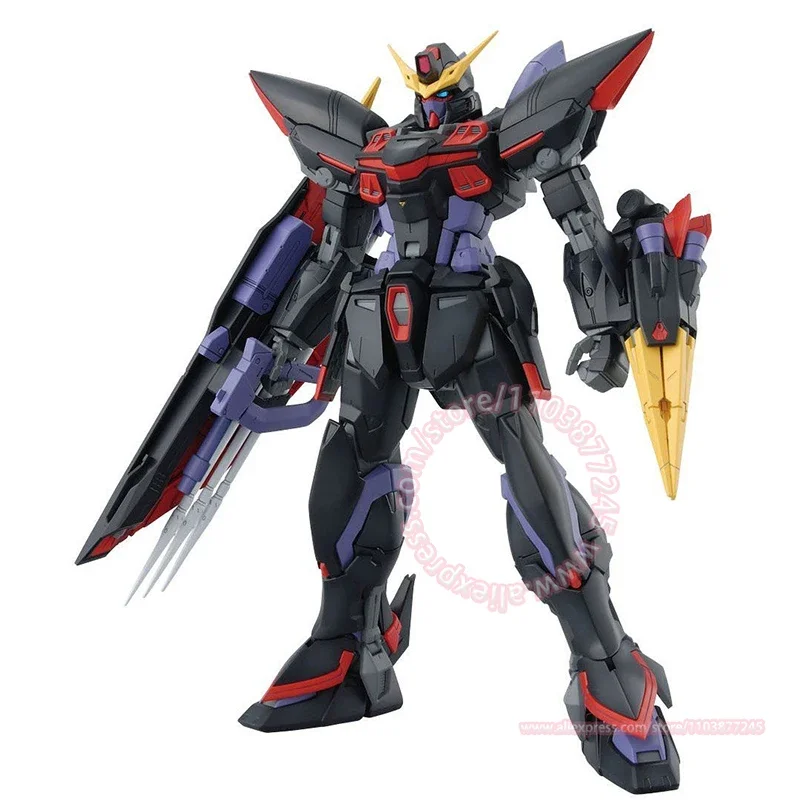 BANDAI MG 1/100 SEED BLITZ GUNDAM GAT-X207 Trendy Figures Assembled Toys Peripheral Model Christmas Gift Ornament Decoration