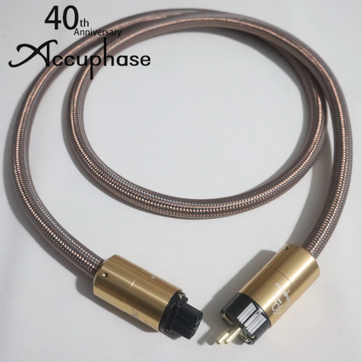 Accuphase Original 40th anniversary flagship US/EU/AU Schuko hifi audio Power Cord CD Amplifier Speaker audiophile Power Cable