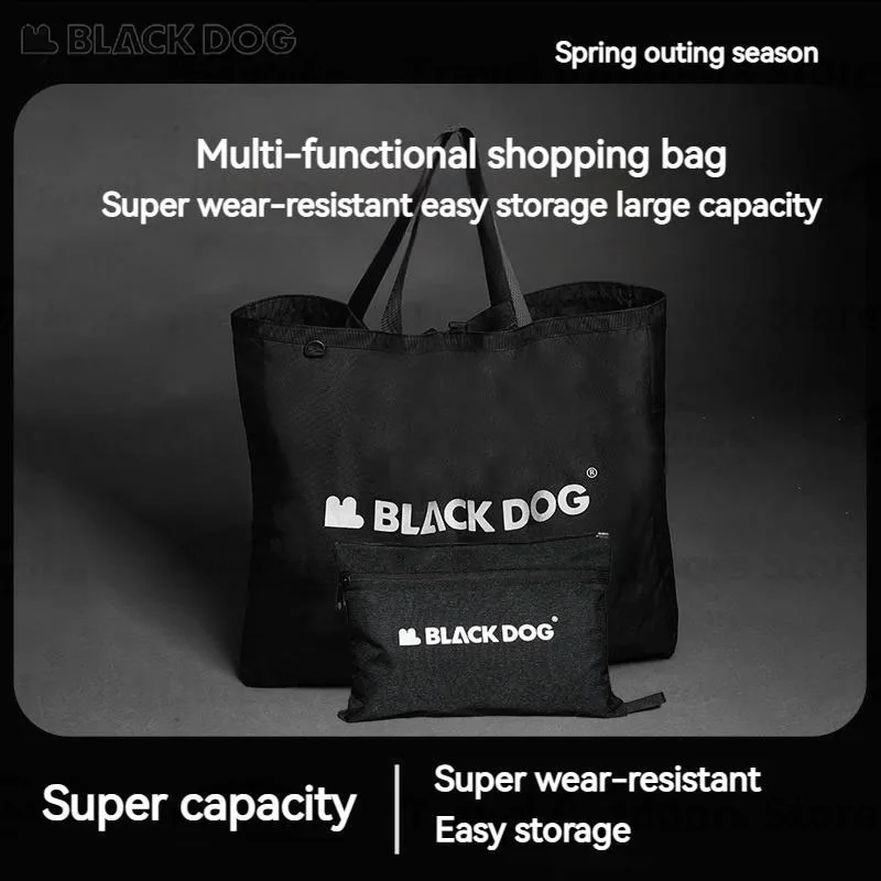 حقيبة تسوق شبكية من Naturehike BLACKDOG حقيبة كتف ذات سعة كبيرة لأكياس التسوق قابلة للتنفس على الشاطئ والسفر والصالة الرياضية حقيبة تخزين