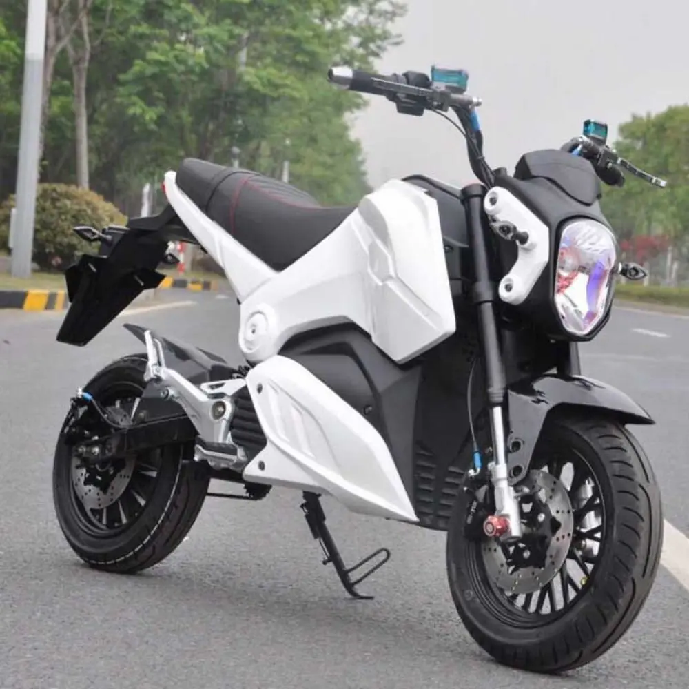 EEC 12 Inch 72v 20ah 2000W high powerful electric motorcycle high speed electric sports motorbike long range 200km, Customized