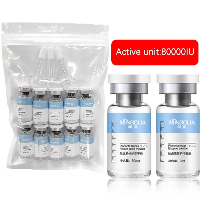 

Олигопептидная плацента, сублимированная пудра, эссенция, восстанавливающая увлажняющая увлажняющая сужение пор, омоложение кожи, уход за кожей