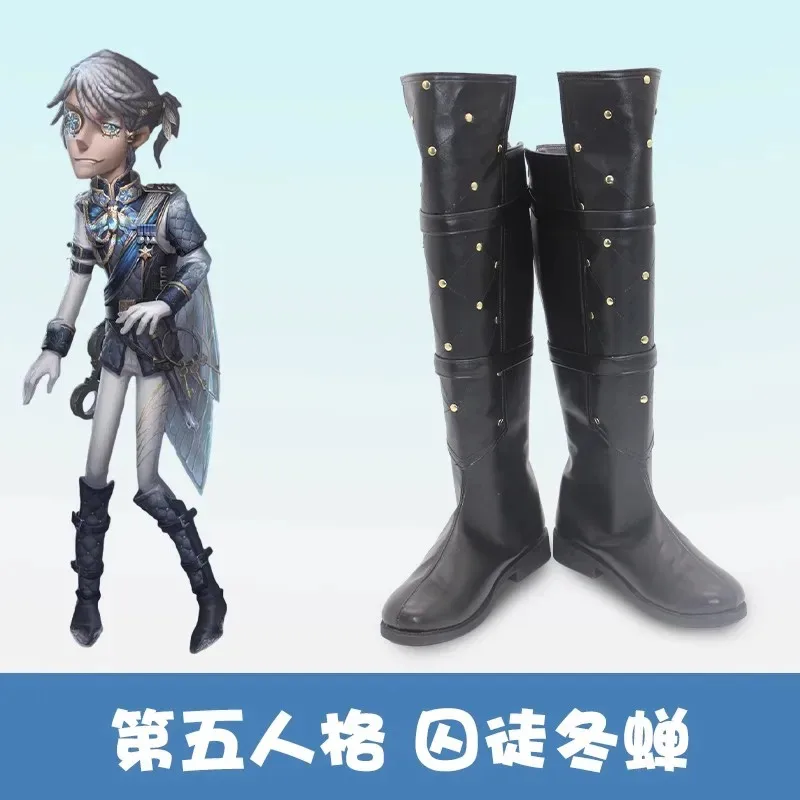 لعبة الهوية الخامس لوكا البلسا الشتاء الزيز تأثيري أحذية الأحذية سجين دور اللعب هالوين كرنفال حفلة عيد الميلاد مخصص #5