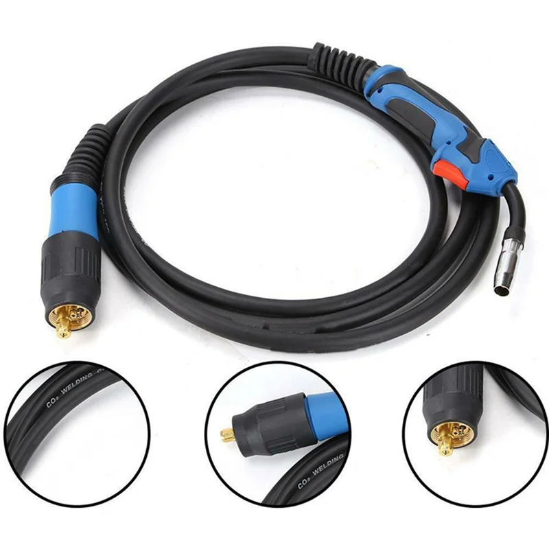 

AB35-15AK Welding Torches Plastic Welding Equipment CO2 Gas Welding Torches With 3Meter Cable For MIG Welding Machine Easy To Us