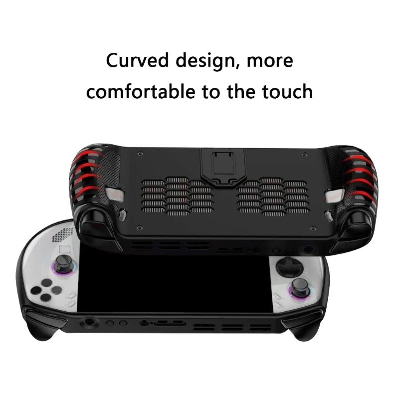 Game Consoles Scratchproper Shell Cover Cover с Kickstand Gamepad TPU Skin для Go S Accessy Assocsing