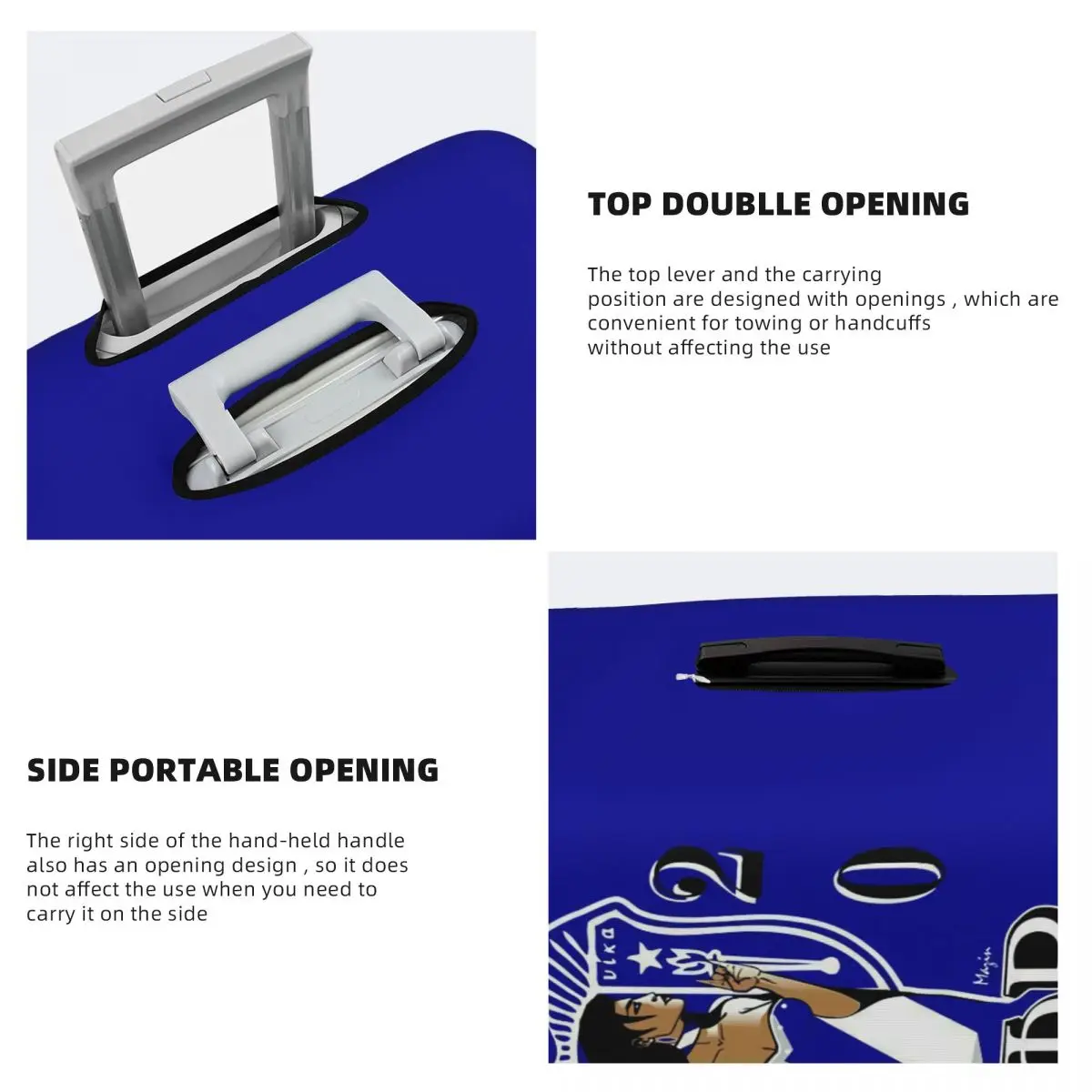 مخصص زيتا فاي بيتا زوب غطاء الأمتعة مرونة اليونانية رسالة 1920 حقيبة سفر أغطية حماية دعوى لمدة 18-32 بوصة