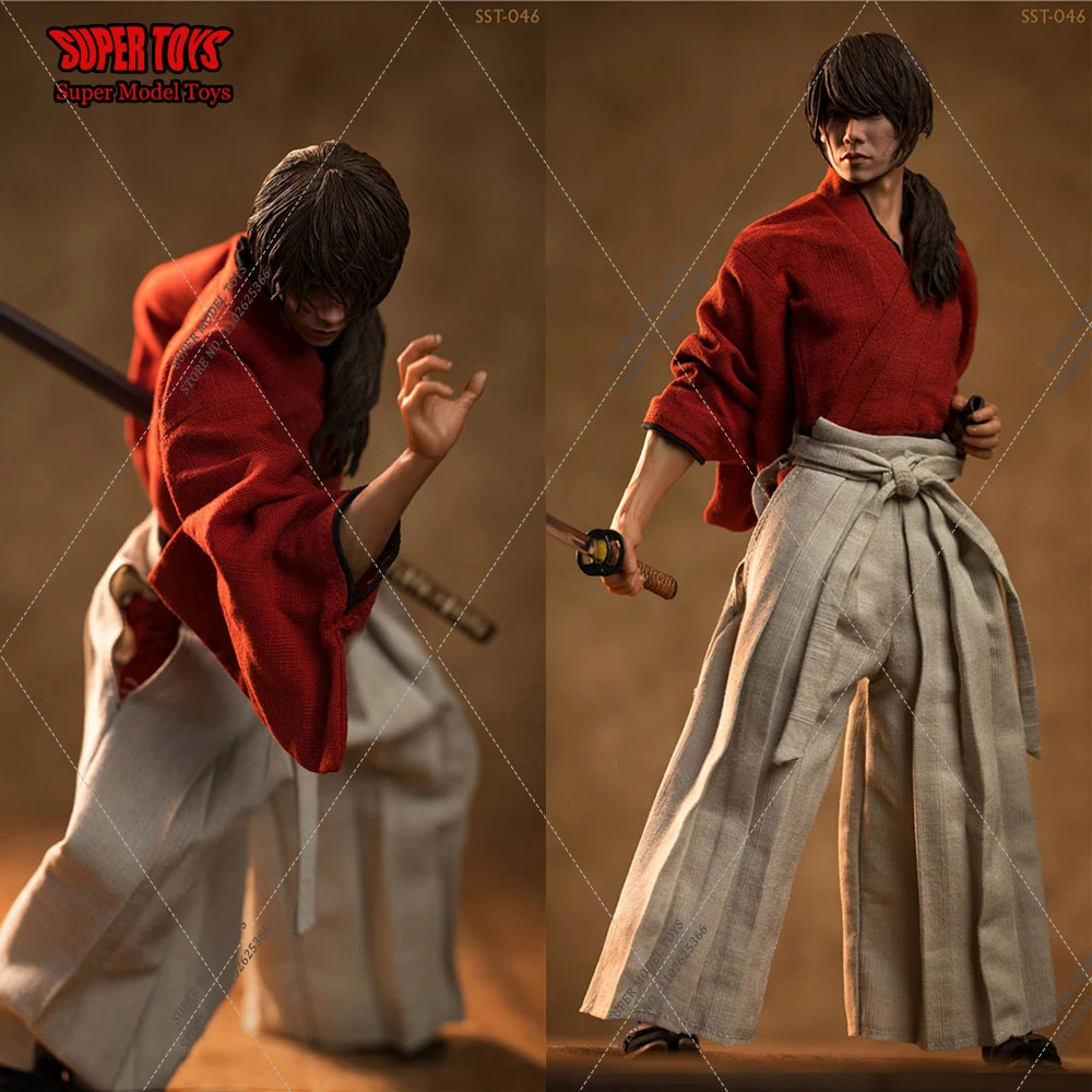 Soosootoys SST046 1/6 Collectible Figure HIMURA KENSHIN Japanese Samurai Swordsman Wanderers Model 12