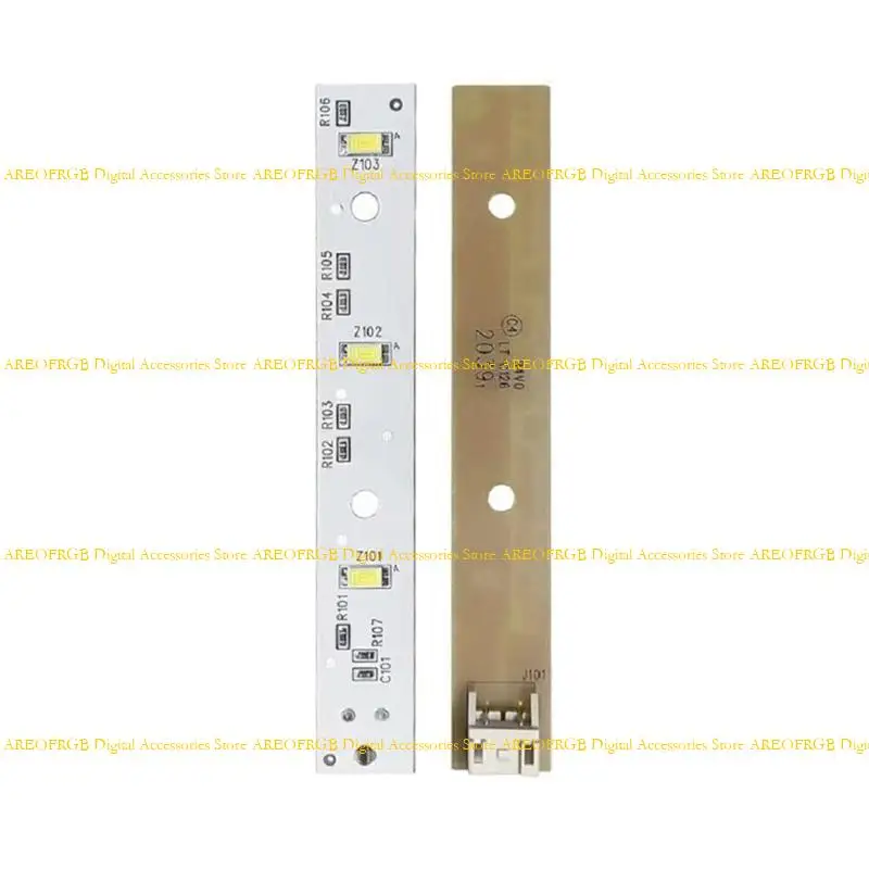 

E21E 2pcs Refrigerator LED Light Board for WR55X26671 AP6035586 4468532 EAP11767930 PS11767930 CZS22MSKEHSS Easy Installation