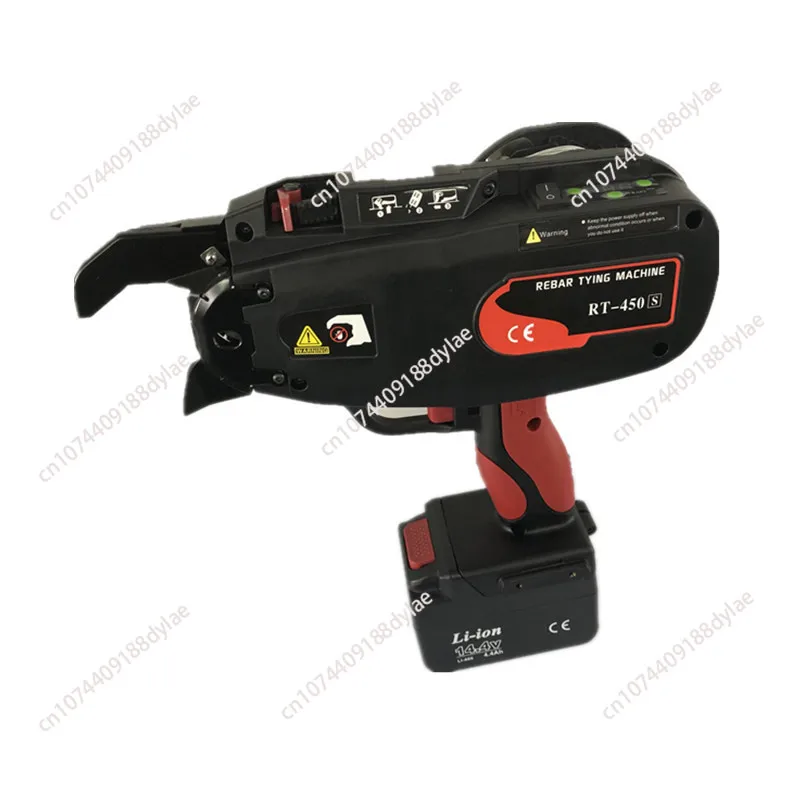 

Rechargeable steel bar strapping machine RT450S screen digital display