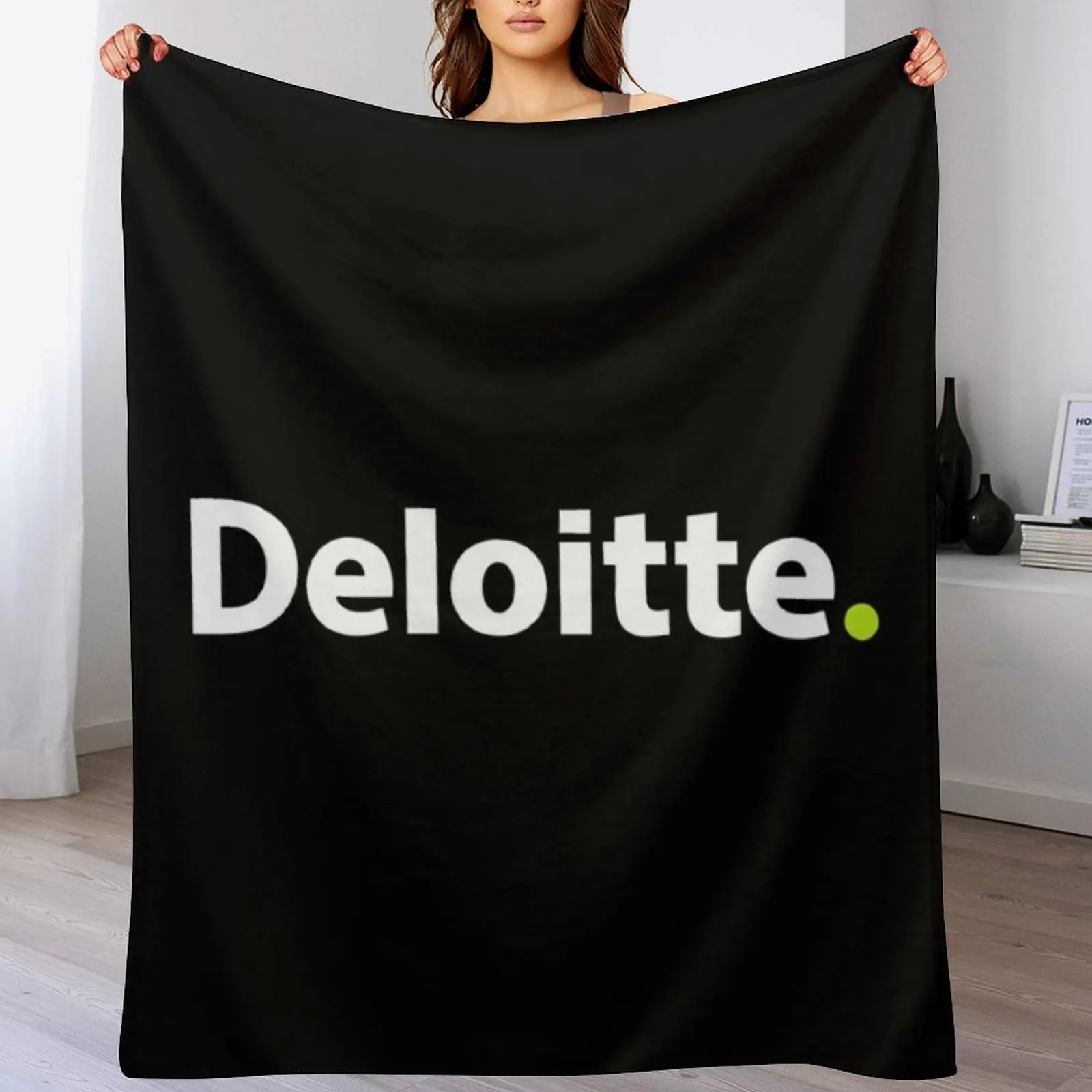 

BEST TO BUY - Deloitte Merchandise Classic . Throw Blanket Stylish Couch Blanket for Home Living Room