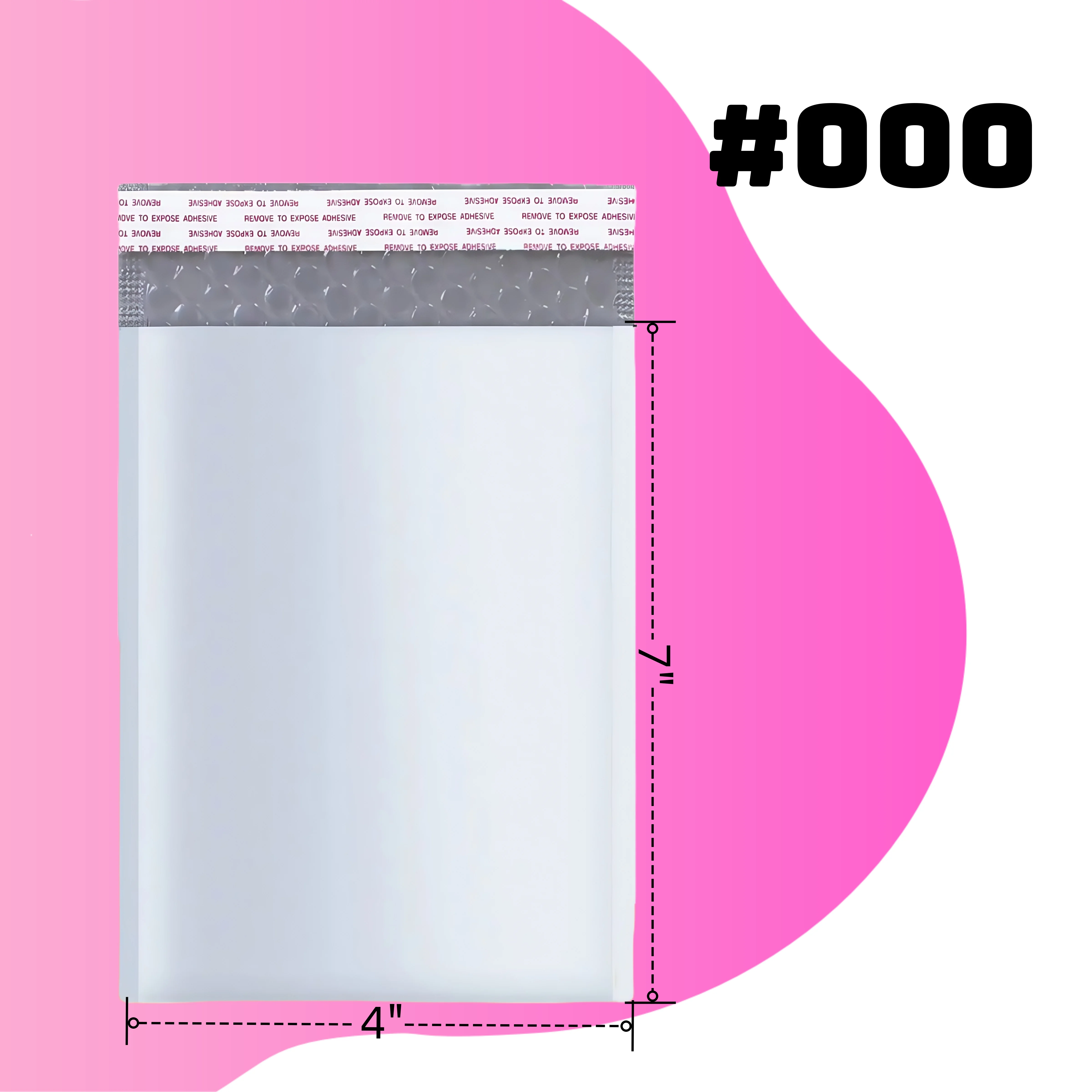100 PCS #1 7.25X11 POLY BUBBLE MAILERS SHIPPING MAILING PADDED BAGS ENVELOPES SELF SEAL