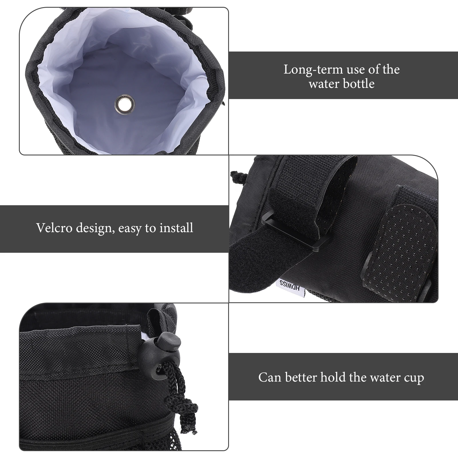 

Stroller Cup Holder Pouch For Wheelchair Bike Baby Cart Water Bottle Organizer Storage Pouch Roll Bar Mounting Anti-Shaking