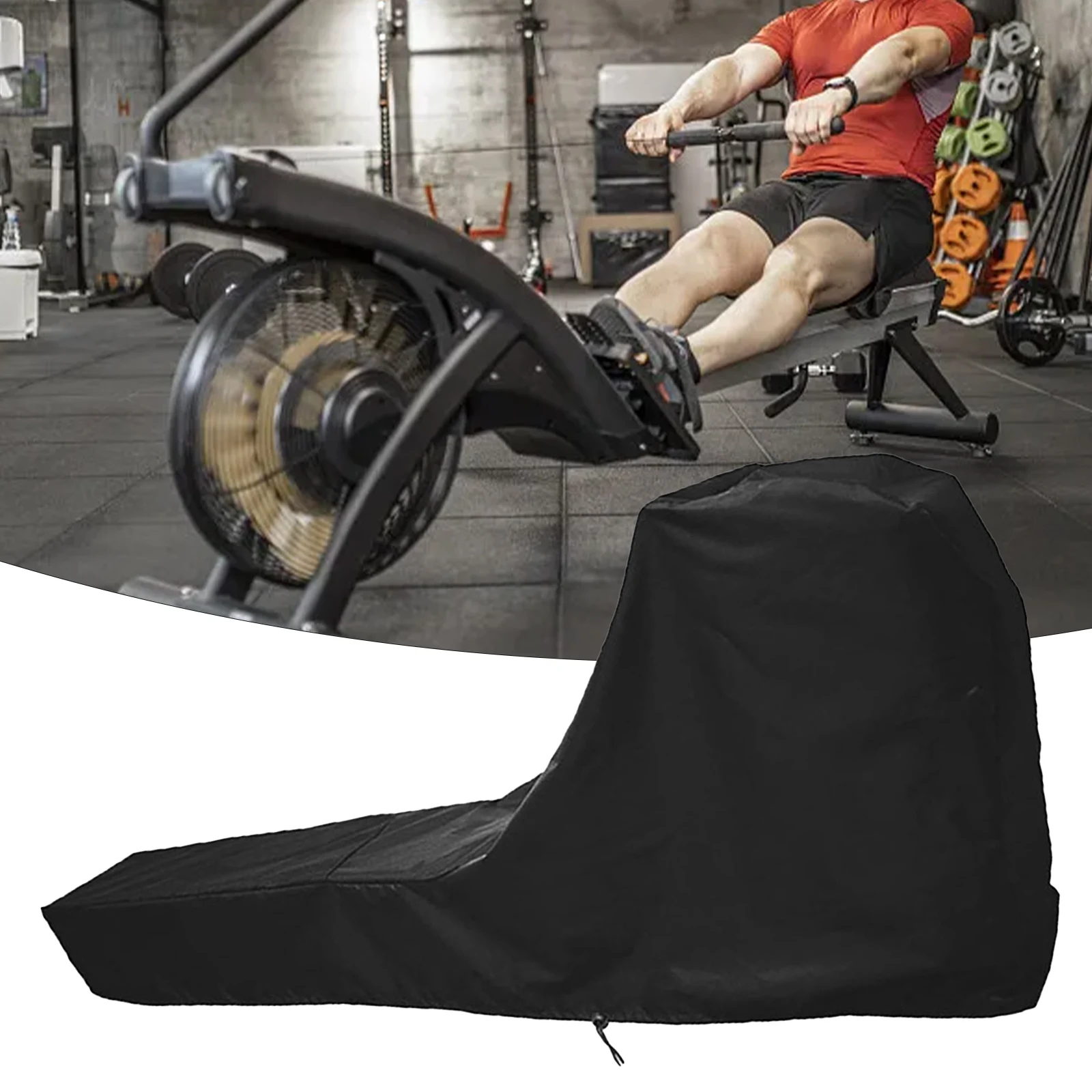 

Rowing Hood Protective Cover Sunproof Dust Cover Breathable Rowing Machine Cover For Sports Home Fitness Equipment Accessories