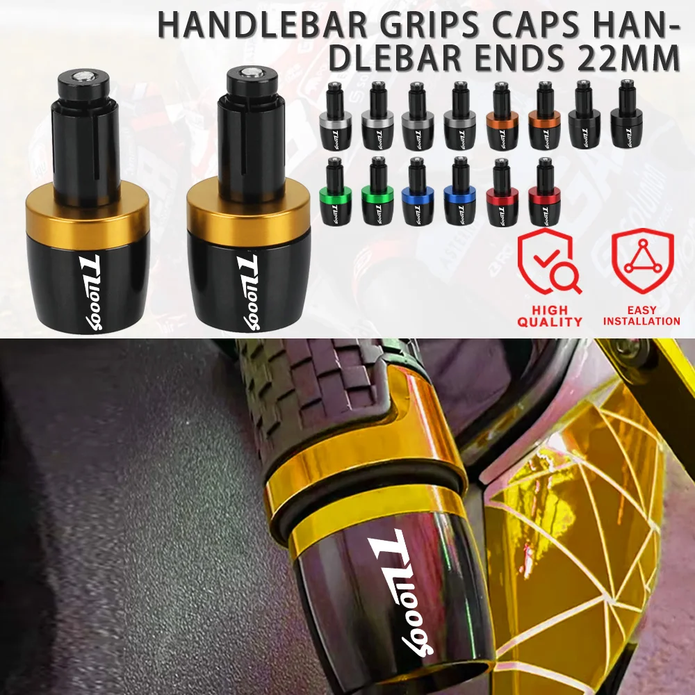 

For SUZUKI TL1000S TL 1000S 1997 1998 1999 2000 2001 TL1000 Motorcycles Handlebar Grips Bar Ends Cap Counterweight Plug Slide