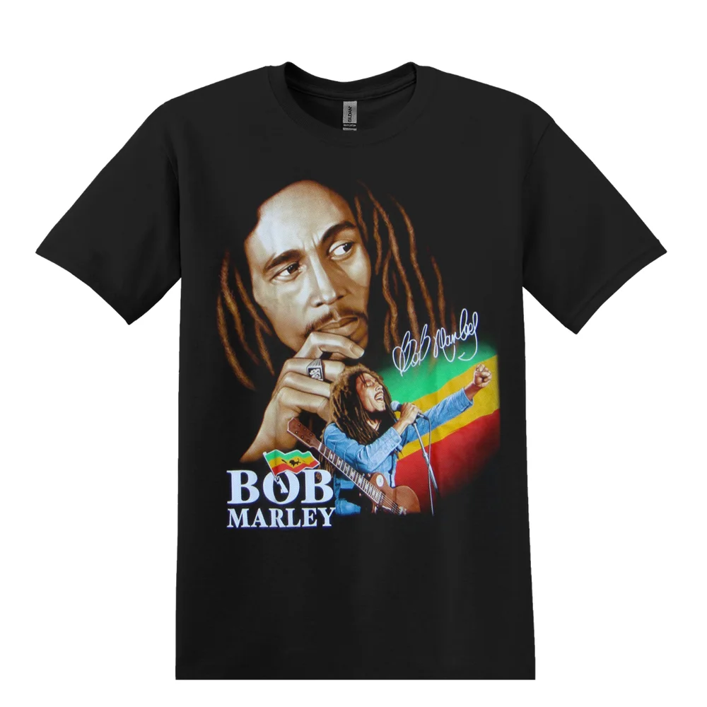 Camiseta da Black Bob Marley Reggae Band