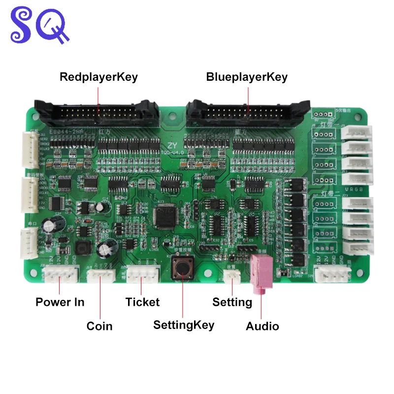 

Arcade Game Machine Kit, DIY Kit For Bean-Throwing And Mischievous Bean-Making Games, Motherboard With Display Screen