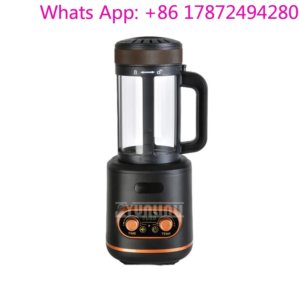 2025 New Small Household Coffee Bean Roaster Electric Coffee Baking Machine With Temperature Control And Timing