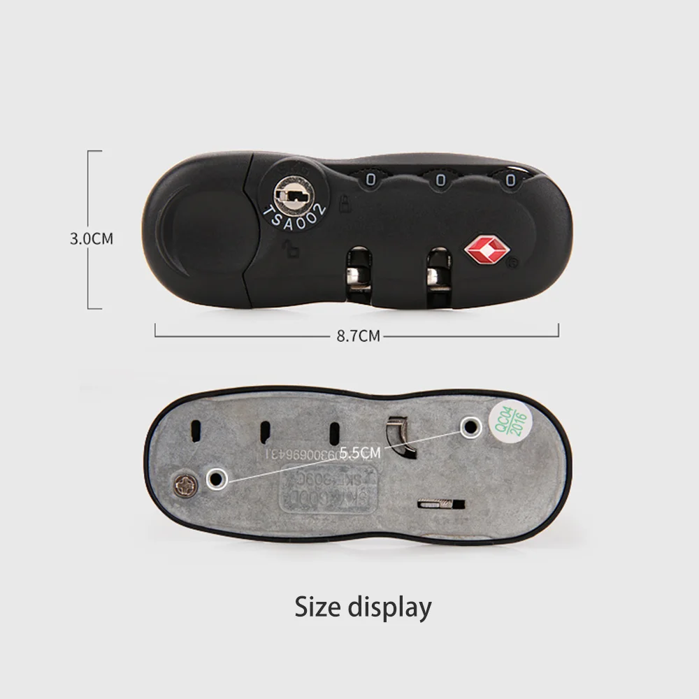 TSA Customs fixed combination lock bag accessories pull rod box password quality good lock maintenance combination lock