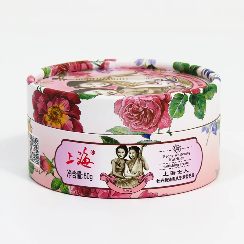 Shanghai Beauty Peony Essence Whitening Nurtient Vanishing Cream Smooth And Lightweight Hydrophilic Emulsion