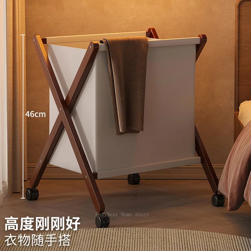 Extra Large Foldable Laundry Hamper with Handles & Wheels, Portable Clothes Organizer for Dorm & Apartment
