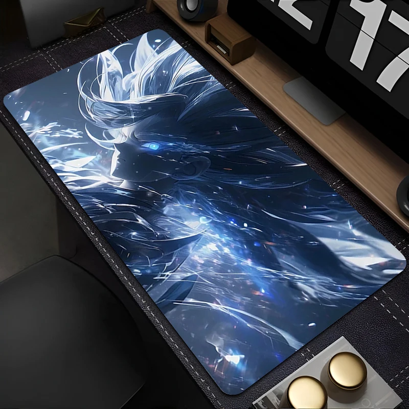 

E-sports Mouse Pad 90x40cm DBZ Dragon Ball Computer Smooth Flexible Rubber Gamer PC Computer Keyboard Pad Office Laptop Mosuepad