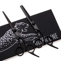 Tijeras de peluquería profesionales de alta calidad, corte de pelo de 6,0 pulgadas + tijeras de adelgazamiento, tijeras de salón, tienda de tijeras de peluquero