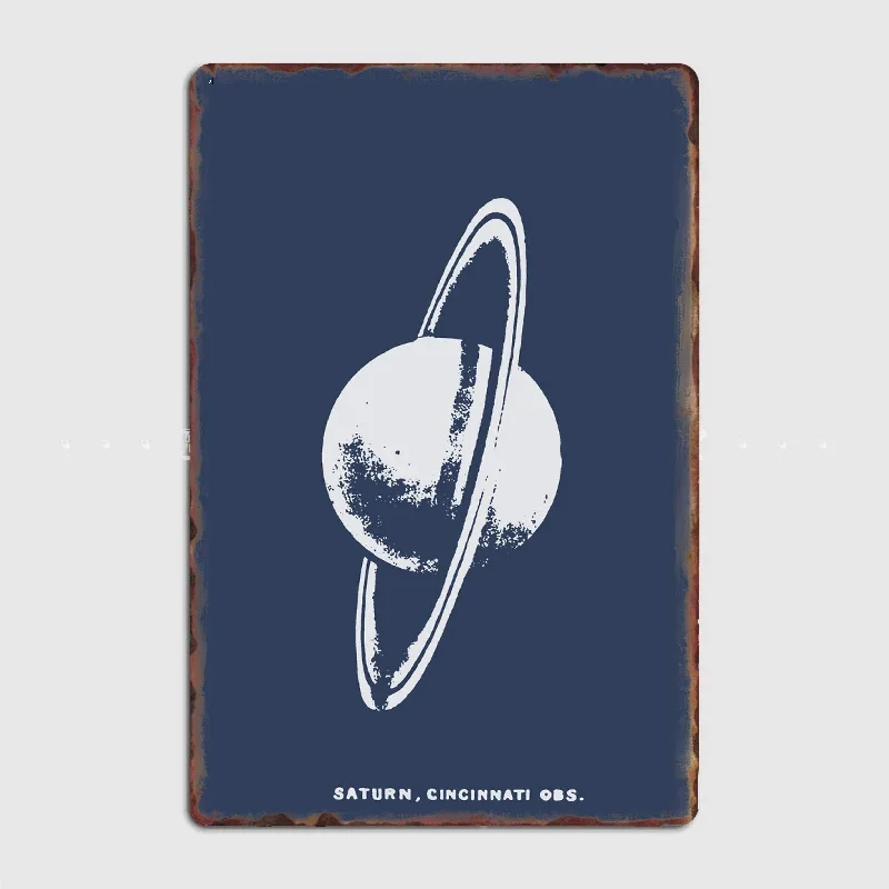 

Vintage Astronomy Poster Metal Sign Club Tin Custom Bar Bedroom Indoor Decor Posters Home Wall Decor Room Decoration