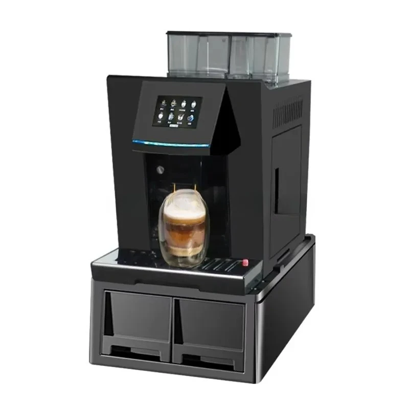 STLF Automatic bean-to-cup espresso cappuccino latte maker with grinder