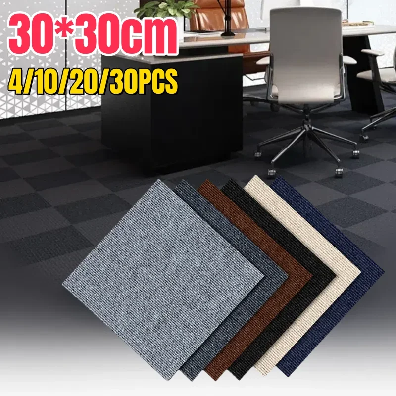 

Self-adhesive Mute Carpet Anti Slip Splicing Block Floor Rug Water Absorption Kitchen Living Room Home Bedroom Mat Cat Paw Board