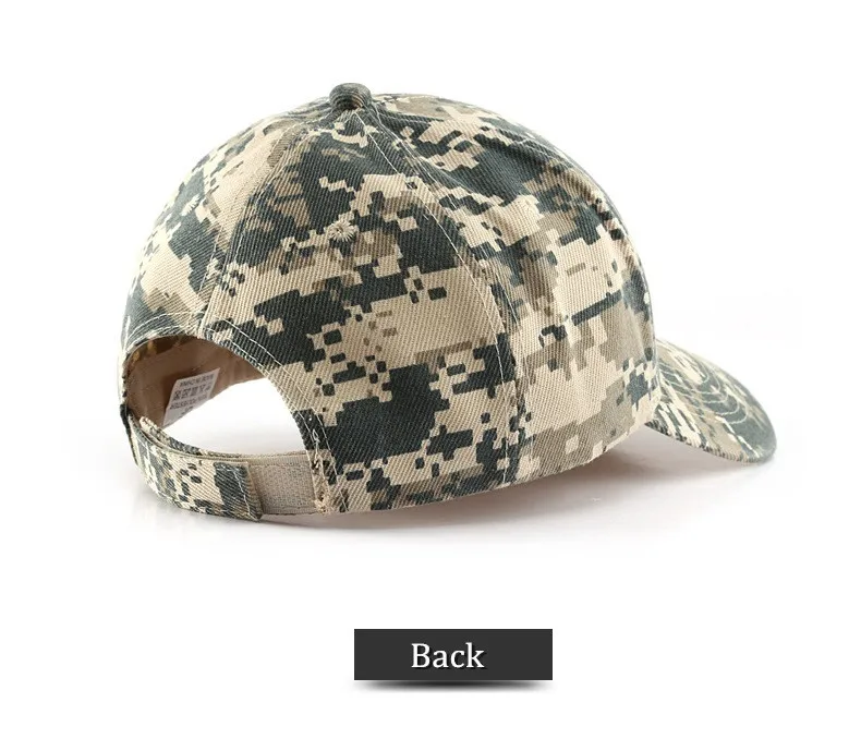 Digital print camouflage baseball caps Adult casual trucker hats Men Women Hunting camping hiking Tactic caps