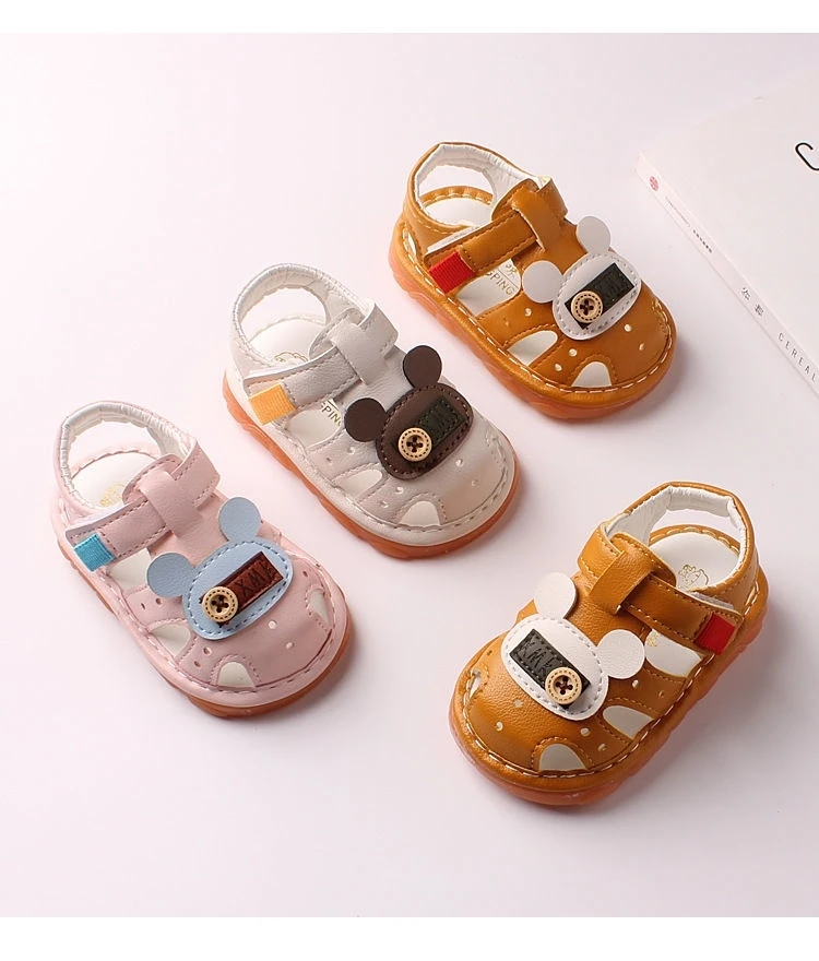 Summer Baby Boys Girls Sandals Shoes Toddler Newborn Shoes Pattern Soft Bottom Infant Non-slip Shoes Children Shoes