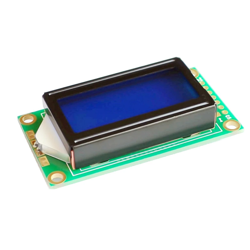 0802a Lcd Karakter Type Liquid Crystal Display 8*2 Lijnen Lcd Module Blauw Scherm