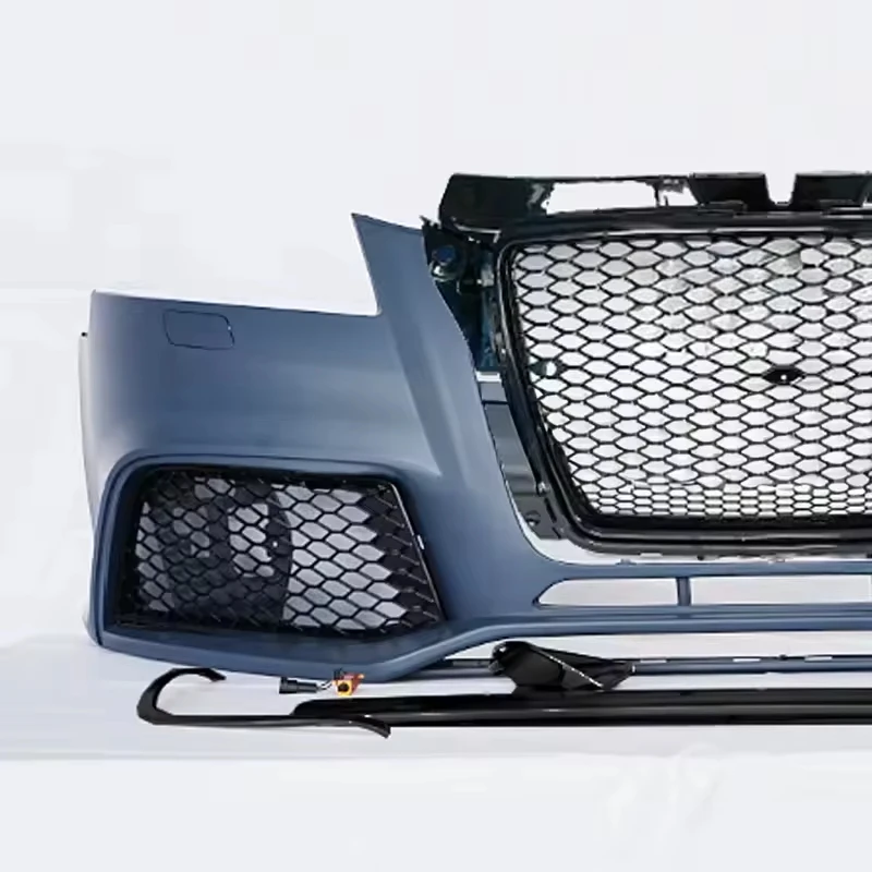 US Stock Car RS3 Style Front Bumper Kit With Honeycomb Grille for audis A3 S3 8P.5 2008-2012 Facelift Upgrade PDC ACC Body Kit