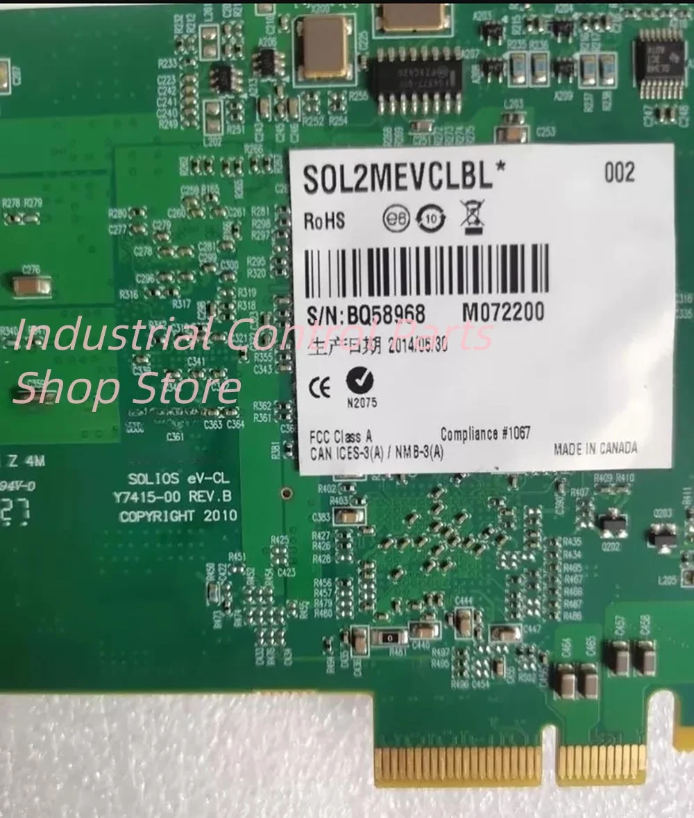 SOL2MEVCLBL Y7415-00 REV.B image acquisition card